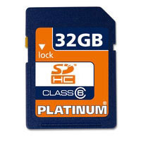 Platinum SDHC 32 GB (177114)